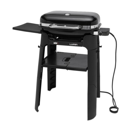 Weber Lumin Electric Grill With Base - Black