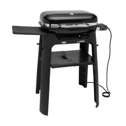 Weber Lumin Electric Grill With Base - Black