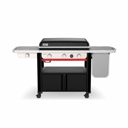 Weber Slate GPSB Premium Griddle 76 cm - Πλάκα Ψησίματος Υγραερίου Με Πλαϊνό Καυστήρα