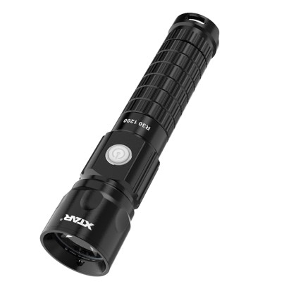 XTAR R30 Rechargeable Flashlight brightness 1200lm Full Set