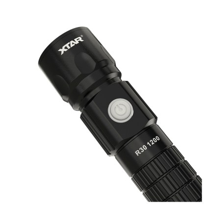 XTAR R30 Rechargeable Flashlight brightness 1200lm Full Set