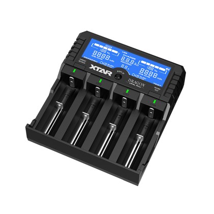 XTAR VP4L Plus Dragon Charger for rechargeable batteries