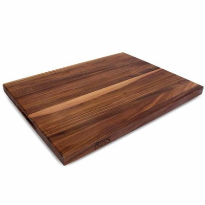 Boos Block Wooden Cutting Board Pro Chef Black Walnut with Recessed Handle (XL) 61x46x4 cm