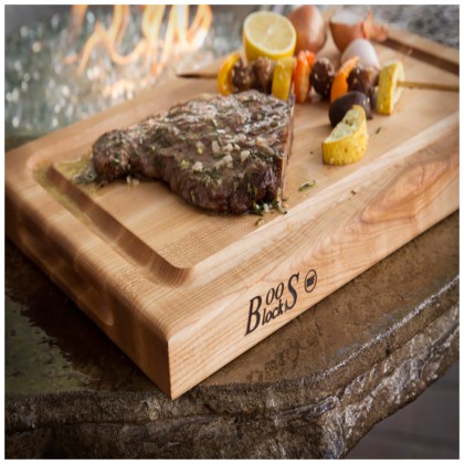 Wooden cutting board 46x31x4cm