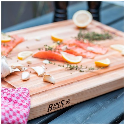 Wooden cutting board 61x46 cm. from Boos Block